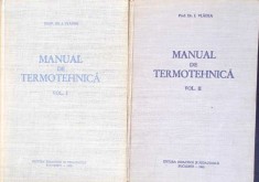 MANUAL DE TERMOTEHNICA VOL.1-2-I. VLADEA-265297 foto