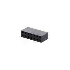 Conector 14 pini, seria {{Serie conector}}, pas pini 2,54mm, CONNFLY - DS1023-2*7S21