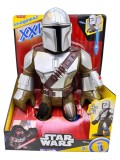 Figurina Star Wars Mandalorian XXL 41cm Imaginext Fisher Price figurina mare cu proiectil