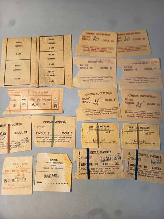 Lot bilete cinema