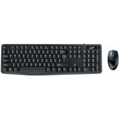 Kit Genius tastatura 104 taste + mouse foto