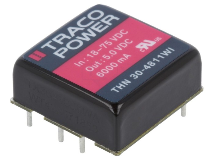Convertor DC/DC 30W 18-75V la 5V