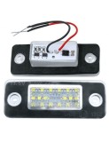 Set Lampi Numar Led Audi A8 D3 2002-2010, Xenon Bright