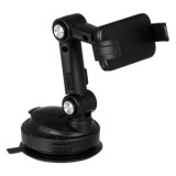 Suport Telefon Auto cu Ventuză, Braț Reglabil, Negru, CMCLASS