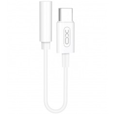 Adaptor Audio USB Type-C la 3.5 mm XO Design NB161, 0.1 m, Alb