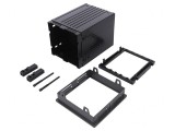 Carcasă electronică 96x96x124 mm ABS/Policarbonat/PPO