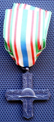 5.237 ITALIA WWI CRUCEA DE RAZBOI ORDINUL VITTORIO VENETO foto