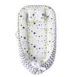 Cumpara ieftin Cosulet bebelusi pentru dormit - Baby Nest Premium - Cuib Ergonomic pentru Bebelusi, 0-24 Luni, 85x55 , 2 Fete , Bumbac 100%