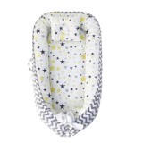 Cosulet bebelusi pentru dormit - Baby Nest Premium - Cuib Ergonomic pentru Bebelusi, 0-24 Luni, 85x55 , 2 Fete , Bumbac 100%