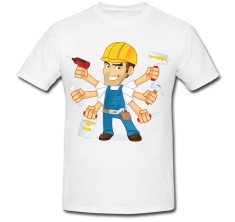 Tricou &amp;quot; Handy man &amp;quot; foto