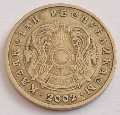 Kazakhstan , 5 Tenge 2002 foto