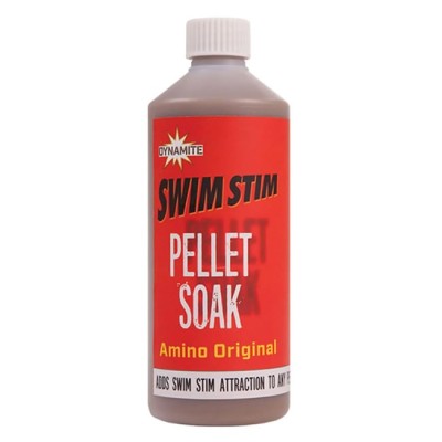 Lichid Atractant Dynamite Baits Swim Stim Pellet Soak Amino Original 500ml foto