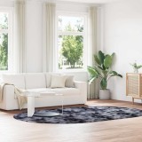 VidaXL Covor shaggy cu pom &icirc;nalt, NAVARRA, gri &icirc;nchis, 300x200 cm