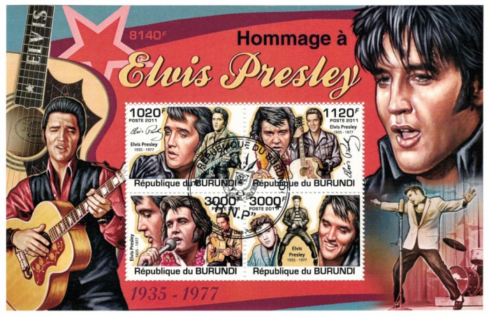 BURUNDI 2011 - Elvis Presley / colita