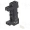 Stativ, DIN, pe panou, pentru relee HF14FF, 5 pini, HONGFA RELAY - 14FF-1Z-C2