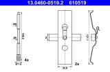 Set Accesorii Placute Frana ATE 13.0460-0519.2 VW Touareg