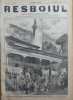 Ziarul Resboiul 1878 Nr.176, Gravura Grigorescu, Rusi la Geamia Sistov, Razboi Independenta Romania, Publicatie de Colectie
