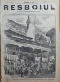 Cumpara ieftin Ziarul Resboiul, nr. 176, 1878; Rusi la geamia din Sistov, gravura Grigorescu