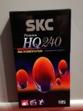 Caseta video VHS SKC Premium HQ 240 minute - sigilata/Korea