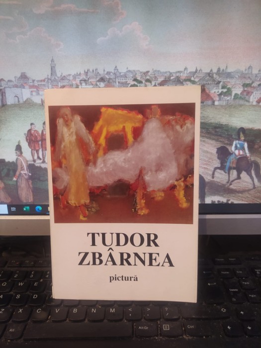 Tudor Zb&acirc;rnea, Pictură, pliant expoziție, decembrie 1995, București, 123