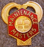 II.110 INSIGNA MILITARA PIN US U.S. Army Maintenance Masters, America de Nord