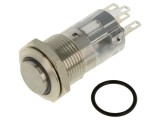 Comutator anti-vandalism SPDT, IP67, LED