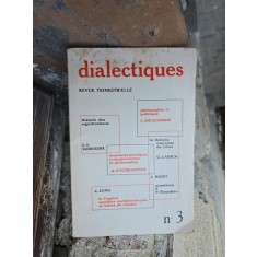 Revue Trimestrielle /dialectiques nr.3