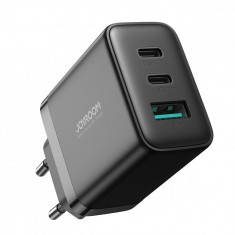 Joyroom &icirc;ncărcător rapid JR-TCF10 2x USB-C USB-A 32W - negru