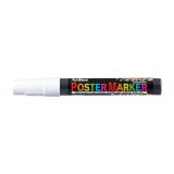 Marker pentru poster ARTLINE, corp plastic, varf rotund 2mm - alb