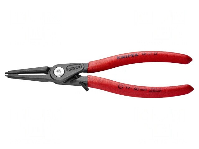 Clești pentru inele de blocare interior 19-60mm drept