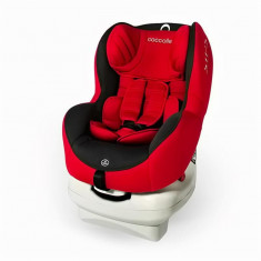 Scaun auto cu Isofix grupa 0 18 kg COCCOLLE Mira Fix rosu foto