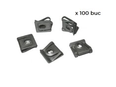 Clema metalica fixare scut motor Audi 100 (C4), A4 (B5), A4 (B6), A4 (B7), A6 (C4), A6 (C5), A6 (C6), A8 (D2), A8 (D3); Opel Astra J, Astra K, Insign