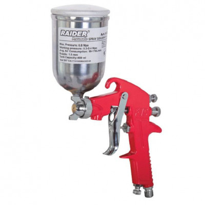 Pistol de vopsit capacitate rezervor 400 ml foto