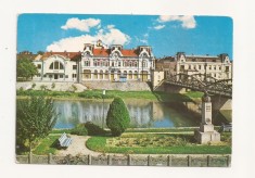 CA6 Carte Postala -Logoj, pod peste Timis , circulata 1976