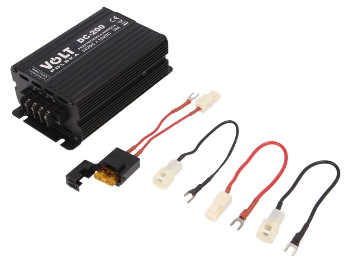 Convertor DC/DC 24V la 12V 10A