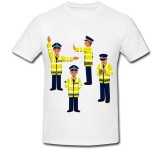 Cumpara ieftin Tricou &quot; Traffic police vector &quot;