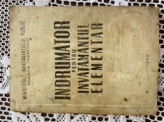 &amp;Icirc;ndrumător pentru &amp;icirc;nvățăm&amp;acirc;ntul elementar foto