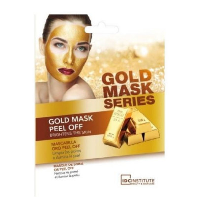 Masca pentru fata peel-off cu efect de stralucire si anti-imbatranire Gold collagen IDC Institute 3430, 15 g foto