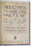 BIBLIOTECA MARILOR PROCESE , ilustratii de A. MURNU , ANUL II , NR. 6-7 , IANUARIE - APRILIE , 1925