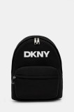 Dkny rucsac femei, culoarea negru, mic, uni, R51KDJ12