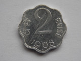 2 PAISE 1968 INDIA, Asia