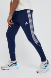 Adidas Performance pantaloni de trening culoarea albastru marin, modelator