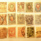 Serie Rusia 1908 - Steme- Embleme , 15 valori stampilate