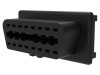 Conector de Diagnosticare OBD II Negru Mamă 10A