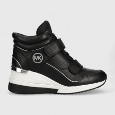 MICHAEL Michael Kors sneakers din piele Gentry culoarea negru, 43F3GYFE2L