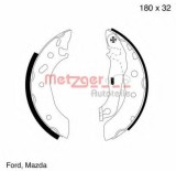 Set saboti frana FORD FIESTA IV (JA, JB) (1995 - 2002) METZGER MG 642