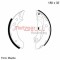 Set saboti frana FORD FIESTA IV (JA, JB) (1995 - 2002) METZGER MG 642