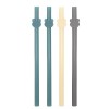 Set de 4 paie din silicon reutilizabile BabyJem (Culoare: Roz)