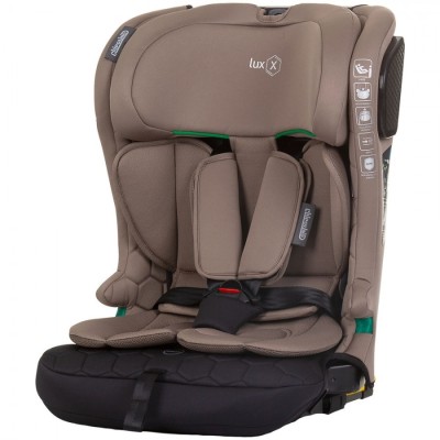 Scaun auto Chipolino Lux X I-Size 76-150 cm cu sistem Isofix macadamia foto