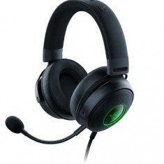 Casti Gaming Razer Kraken V3, Microfon, 7.1 Surround (Negru/Verde)